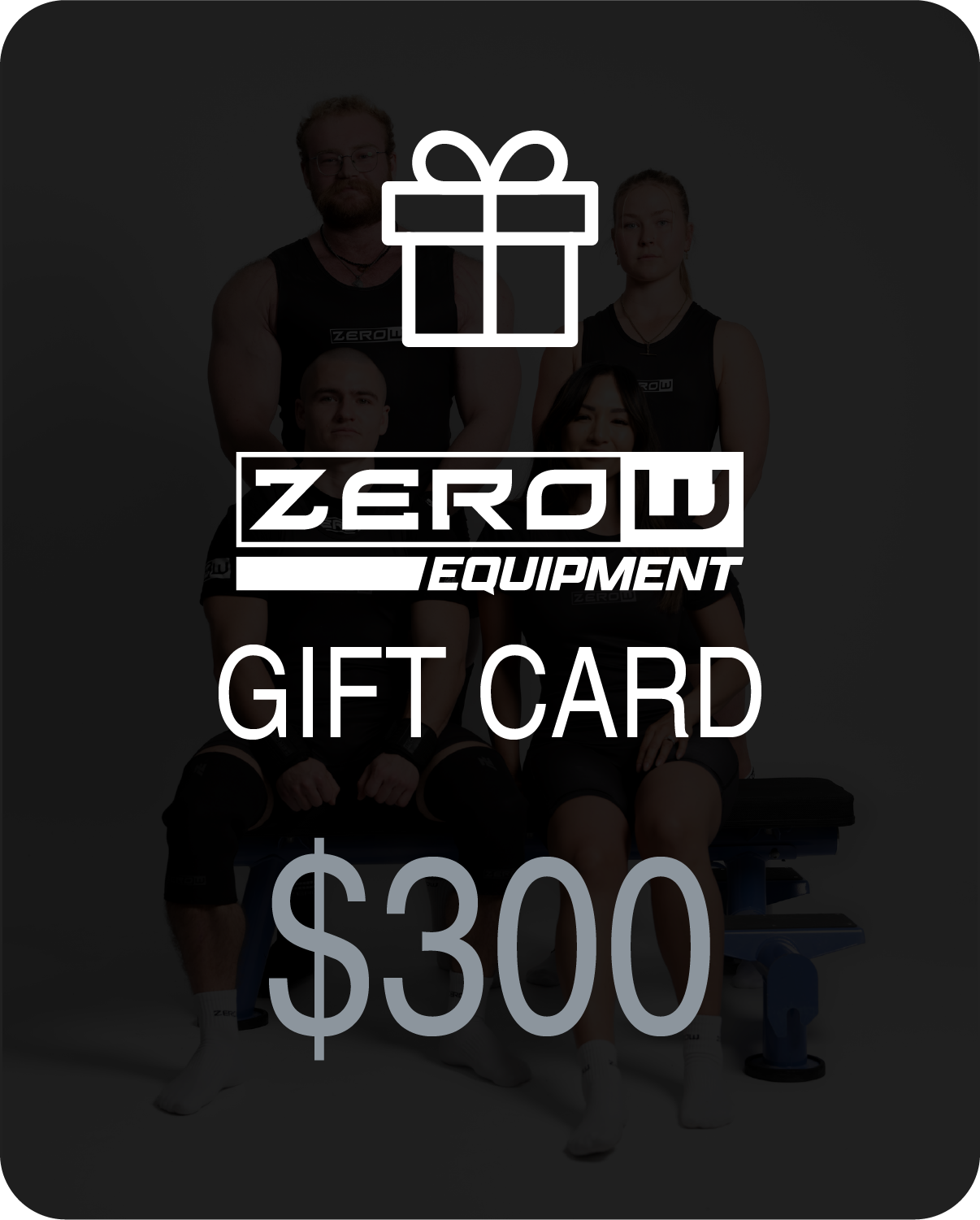 ZeroW Equipment Gift Card