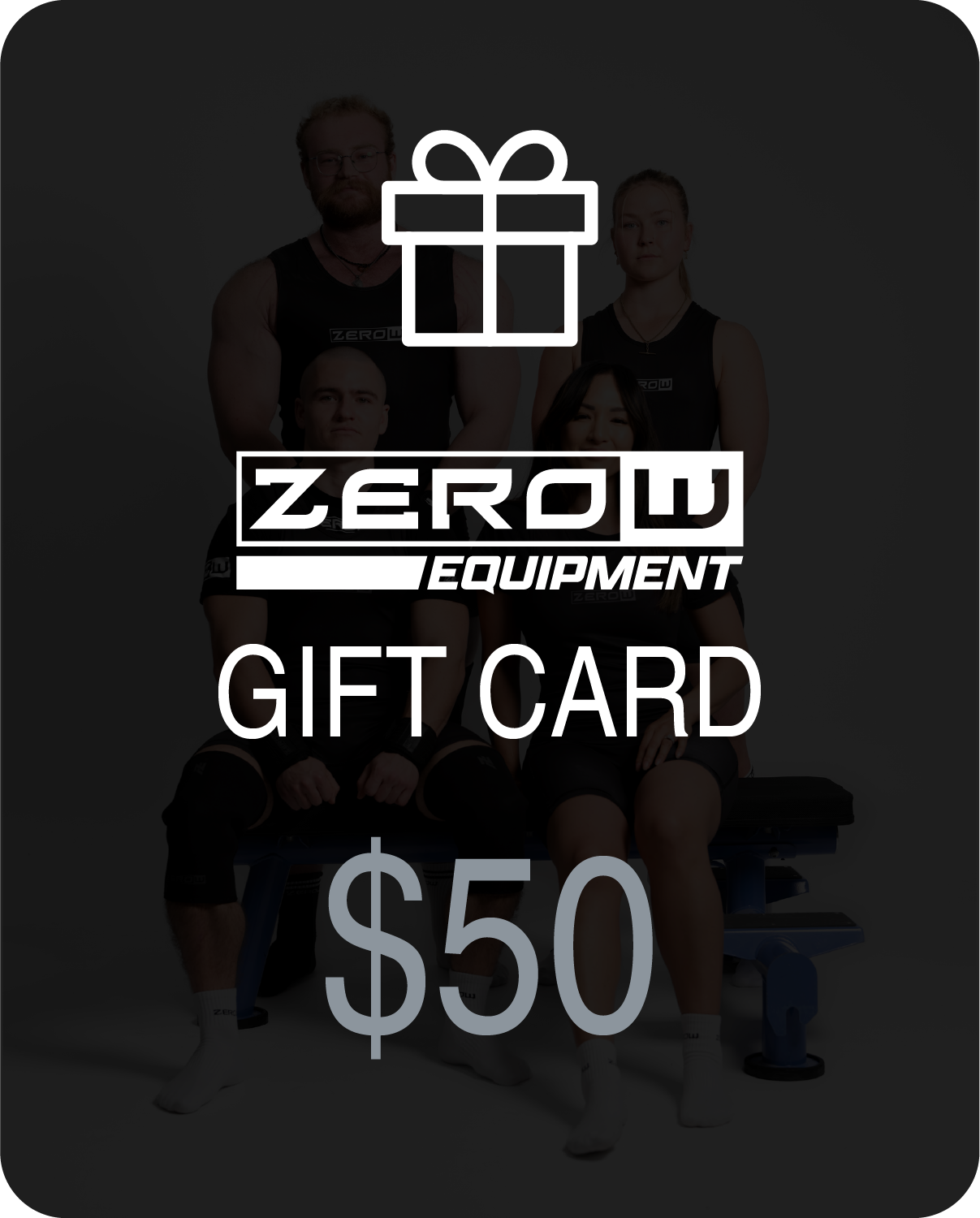 ZeroW Equipment Gift Card