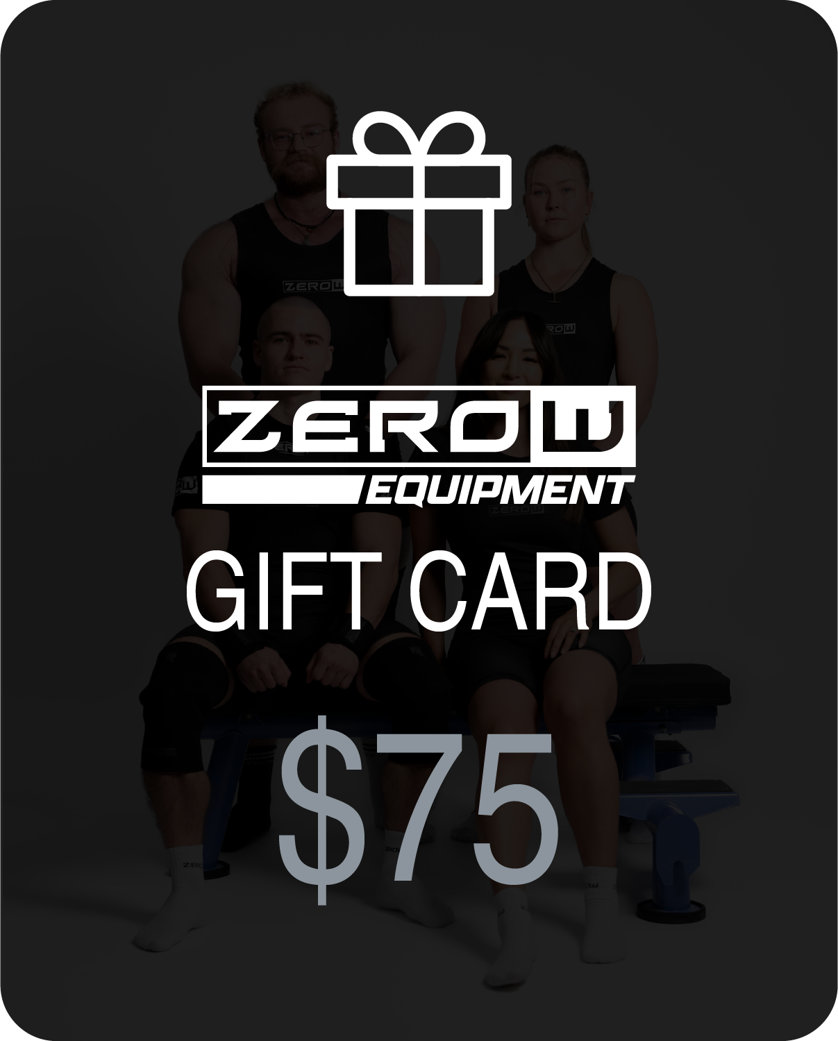 ZeroW Equipment Gift Card